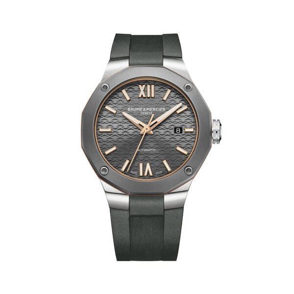 Riviera 42 mm automatique en acier inoxydable et titane